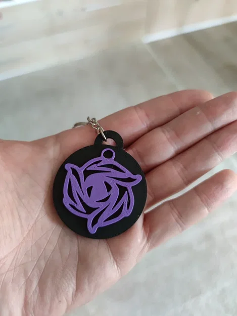 Móc khóa hoa hồng Rose keyChain - Image 1