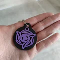 Móc khóa hoa hồng Rose keyChain - Thumbnail 1