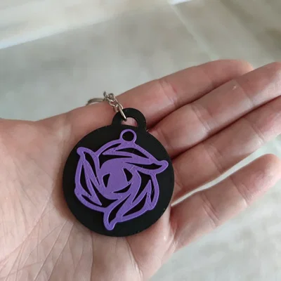 Móc khóa hoa hồng Rose keyChain