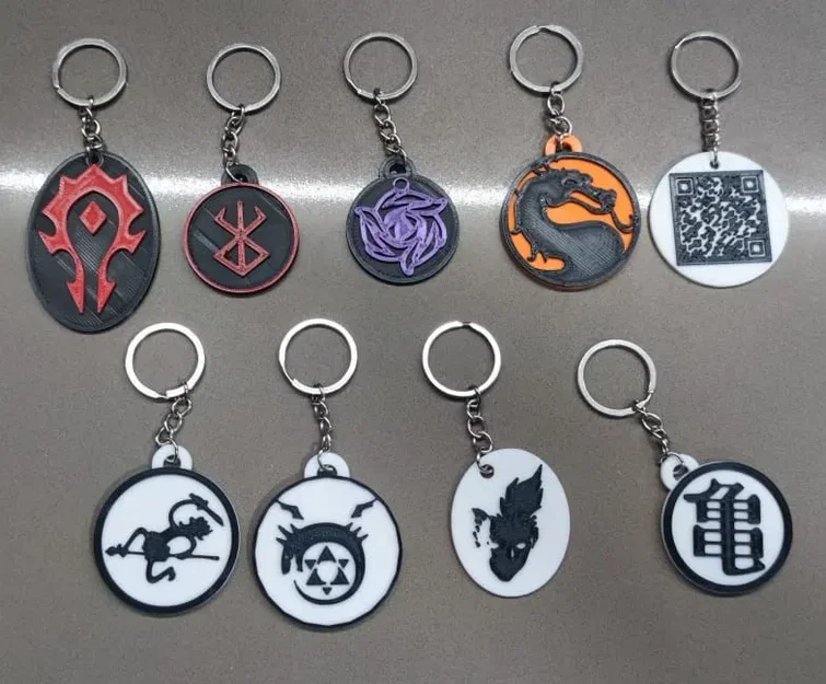 Móc khóa hoa hồng Rose keyChain - Image 2