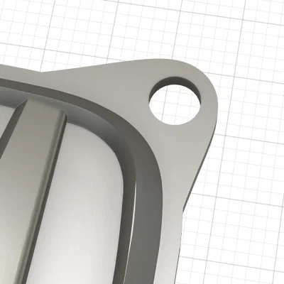 Móc khóa logo Honda - Phụ kiện tự in 3D cực chất