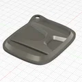 Móc khóa logo Honda - Phụ kiện tự in 3D cực chất - Thumbnail 5