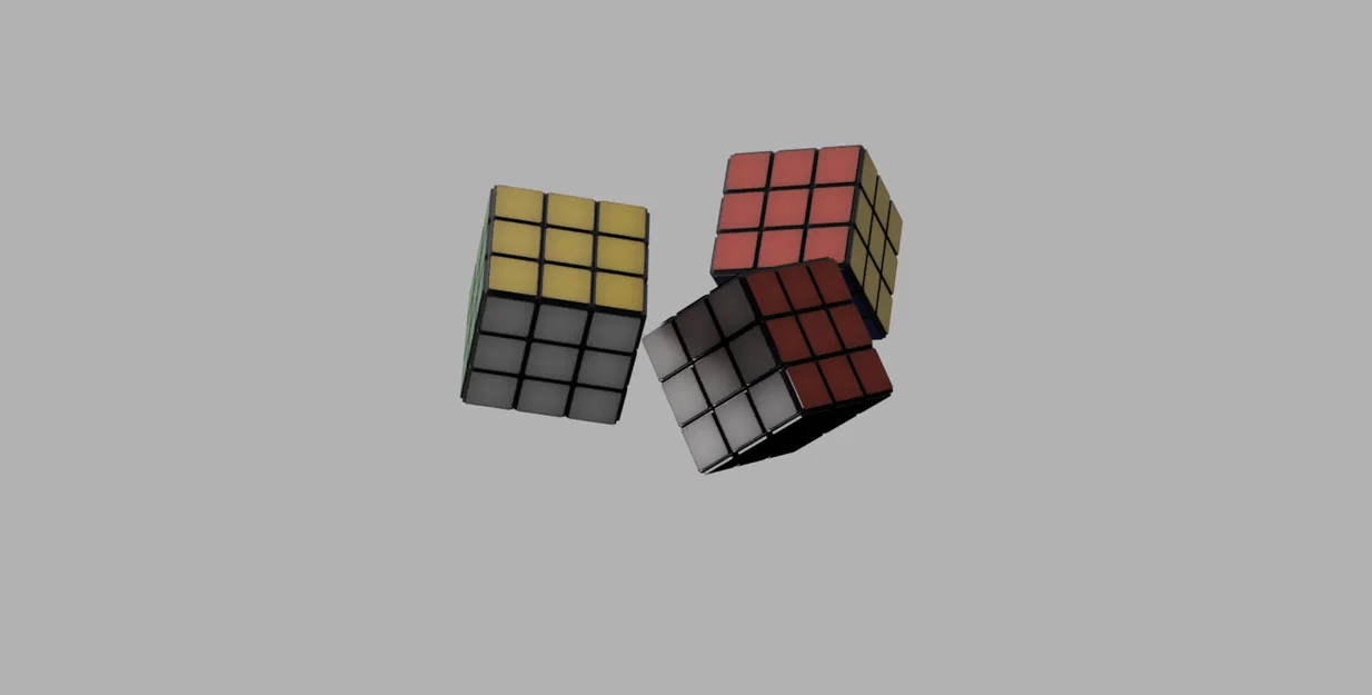 Mô hình Rubik 3x3 trang trí - Tự in 3D cực đơn giản - Image 1