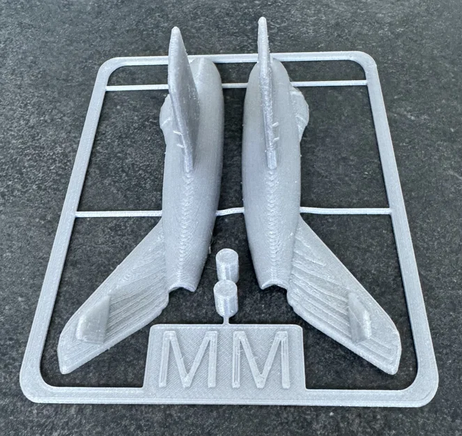 Mô hình in 3D MiG-15 Kit Card - Lắp ráp máy bay chiến đấu cực chất - Image 2