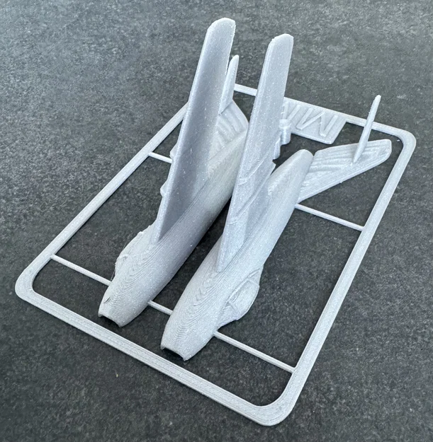Mô hình in 3D MiG-15 Kit Card - Lắp ráp máy bay chiến đấu cực chất - Image 5