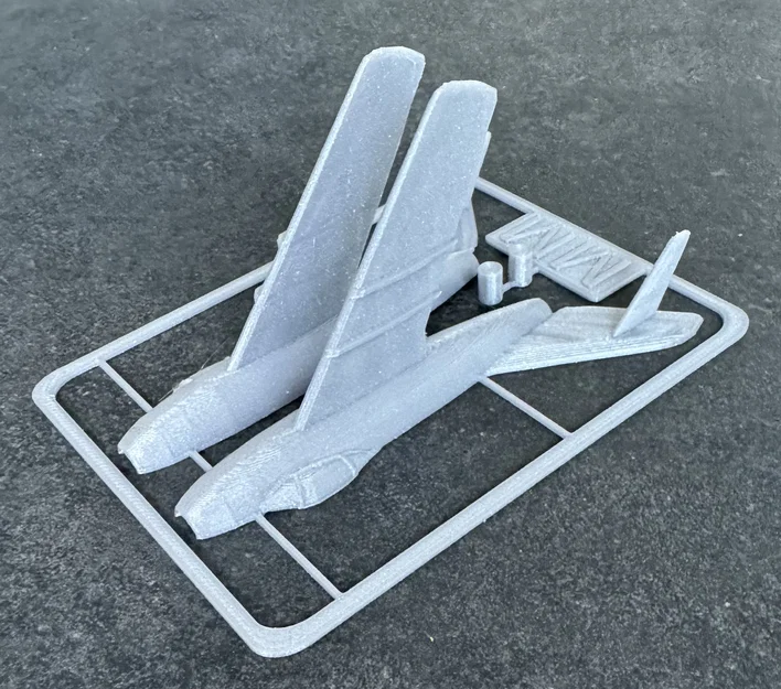 Mô hình in 3D MiG-15 Kit Card - Lắp ráp máy bay chiến đấu cực chất - Image 7