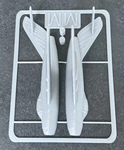 Mô hình in 3D MiG-15 Kit Card - Lắp ráp máy bay chiến đấu cực chất - Image 8