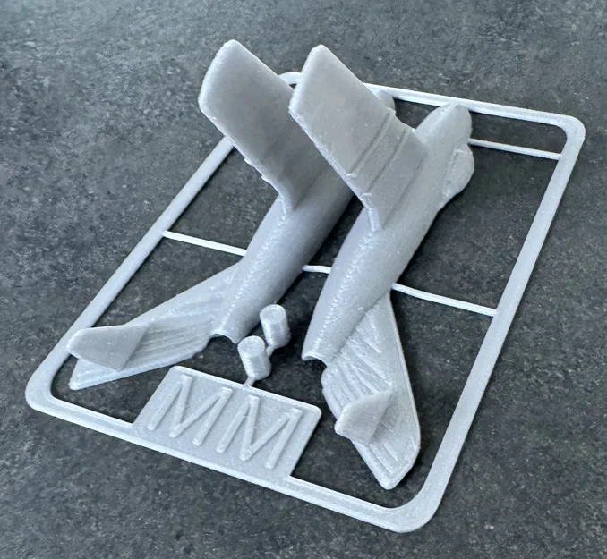 Mô hình in 3D MiG-15 Kit Card - Lắp ráp máy bay chiến đấu cực chất - Image 9