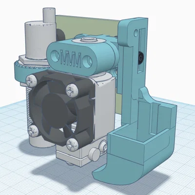 E3D Minimalist cho V6 & Volcano trên Creality CR10/S Ender 3/Pro và máy tương tự