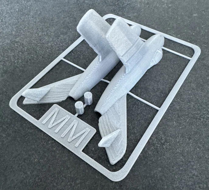 Mô hình in 3D MiG-15 Kit Card - Lắp ráp máy bay chiến đấu cực chất - Image 10