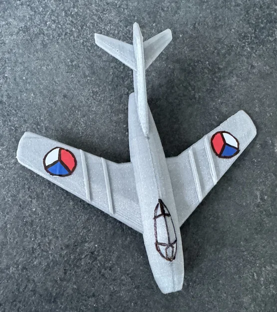 Mô hình in 3D MiG-15 Kit Card - Lắp ráp máy bay chiến đấu cực chất - Image 19