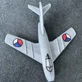 Mô hình in 3D MiG-15 Kit Card - Lắp ráp máy bay chiến đấu cực chất - Thumbnail 19