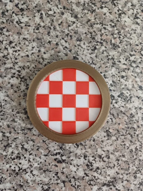 Đế lót ly Croatia (Croatia Coaster) - Image 1