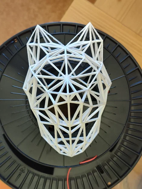 Đầu Sói Polygon 3D to hơn và chắc chắn hơn - Image 5