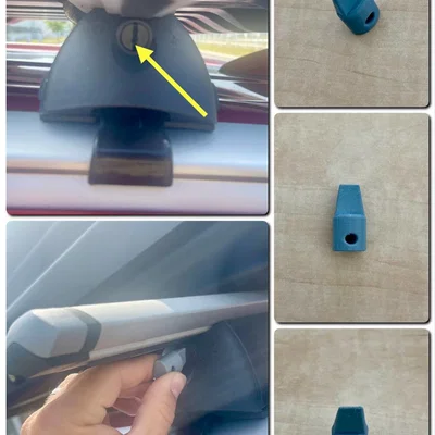 Bộ chuyển đổi vặn khóa thanh nóc xe (Roof Rack Key Adapter)