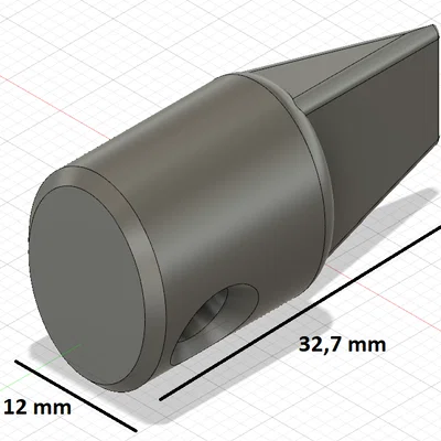 Bộ chuyển đổi vặn khóa thanh nóc xe (Roof Rack Key Adapter)