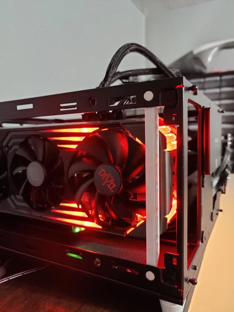Giá đỡ PowerColor 6900 XT Red Devil cho NR200 - Image 1