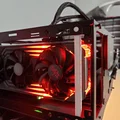 Giá đỡ PowerColor 6900 XT Red Devil cho NR200 - Thumbnail 1