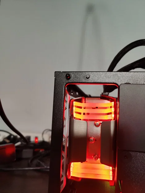 Giá đỡ PowerColor 6900 XT Red Devil cho NR200 - Image 2