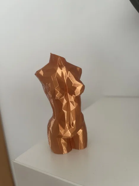 Mô hình tượng nữ thân mình Low Poly trang trí nghệ thuật - Image 2