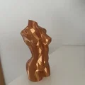 Mô hình tượng nữ thân mình Low Poly trang trí nghệ thuật - Thumbnail 5