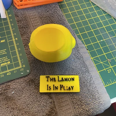 The Travelling Lemon (Trò chơi “quả chanh du hành” từ Cabin Pressure)