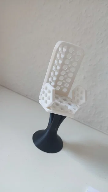 Mô hình ghế hiện đại in 3D với họa tiết tổ ong độc đáo - Image 2