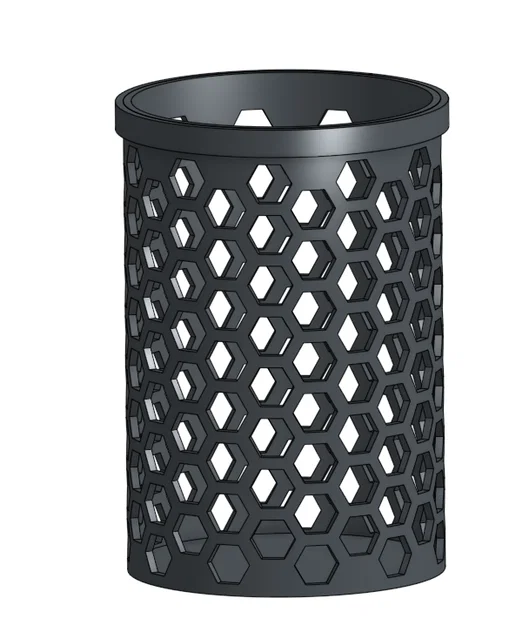 Ống cắm bút họa tiết tổ ong để bàn đẹp mắt - Image 1