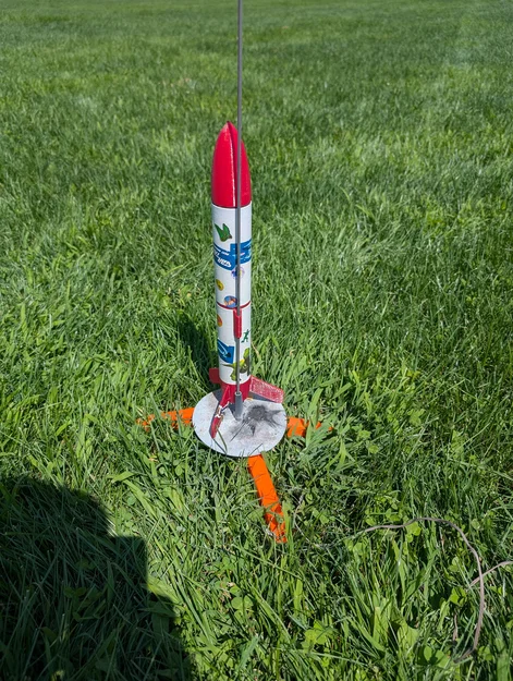 Bộ Kit Rocket Mô Hình Từ Ống Giấy Vệ Sinh (Toilet Paper Tube Model Rocket Kit) - Image 1