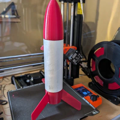Bộ Kit Rocket Mô Hình Từ Ống Giấy Vệ Sinh (Toilet Paper Tube Model Rocket Kit)