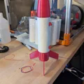 Bộ Kit Rocket Mô Hình Từ Ống Giấy Vệ Sinh (Toilet Paper Tube Model Rocket Kit) - Thumbnail 3