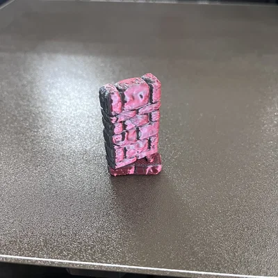 Mô hình cửa bí mật Secret Stone Door 1x1 Openlock 3D