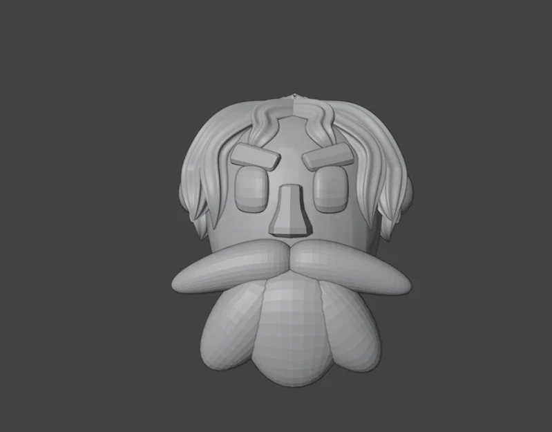 Mô hình đầu ông lão có râu (Bearded Old man head bust) - Mẫu in 3D - Image 1