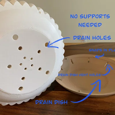 Chậu cây thiết kế tối giản hiện đại (Modern Minimalist Designer Pot)