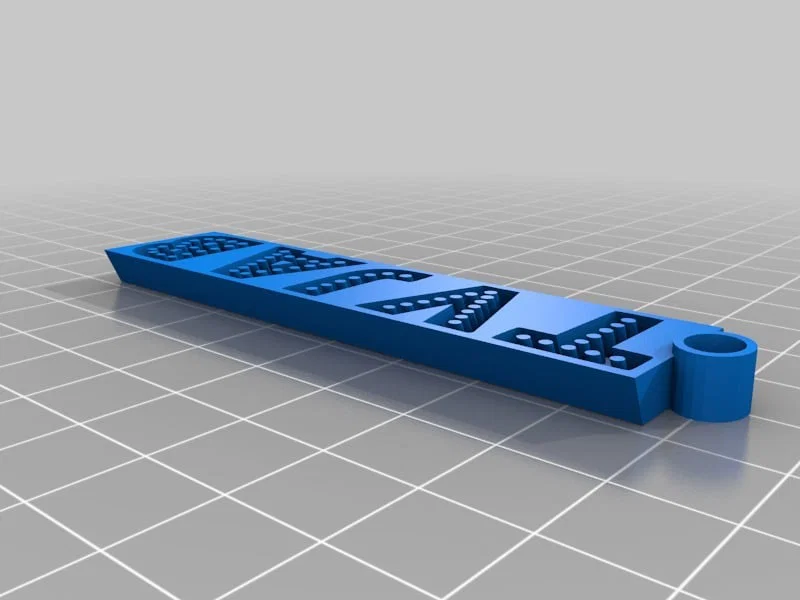 Móc khóa in 3D tvjab cá tính - Phụ kiện nhỏ gọn, độc đáo - Image 1
