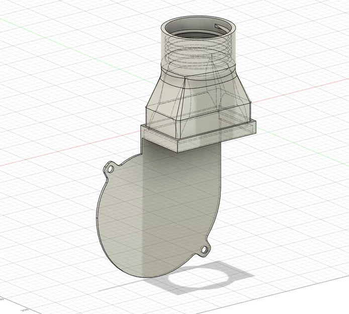 Adapter quạt 9733 Blower cho làm mát máy in 3D - Image 2