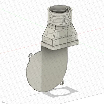 Adapter quạt 9733 Blower cho làm mát máy in 3D