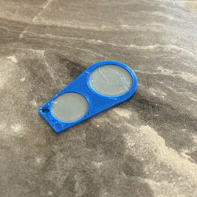 Đồng xu nhựa in 3D mở khóa xe đẩy siêu thị tiện lợi