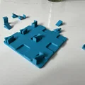 Bộ cờ ca-rô du lịch nhỏ gọn (A-to-Z Tic-Tac-Toe) in 3D - Thumbnail 1