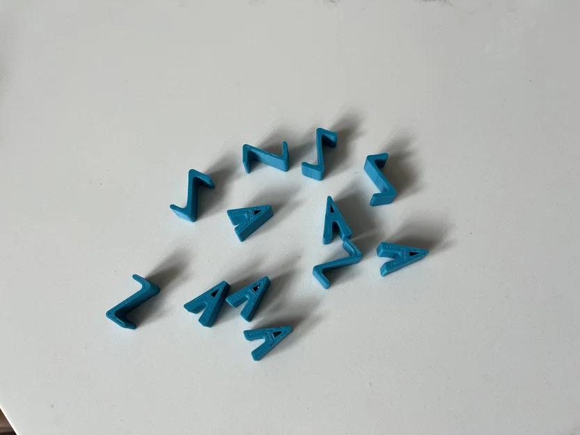 Bộ cờ ca-rô du lịch nhỏ gọn (A-to-Z Tic-Tac-Toe) in 3D - Image 2