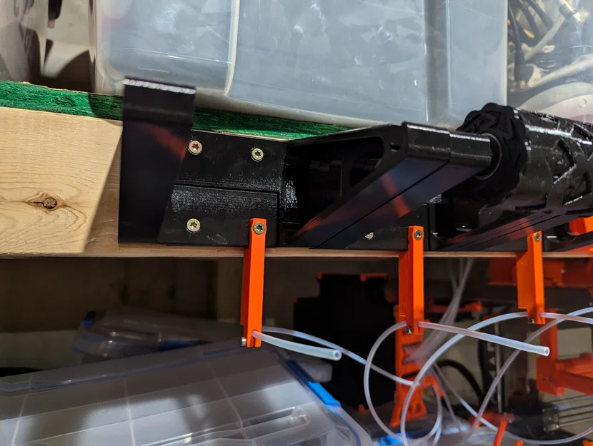 Spool Holder gắn 2x4 cho spool 1kg (hỗ trợ auto rewinder) - Image 1