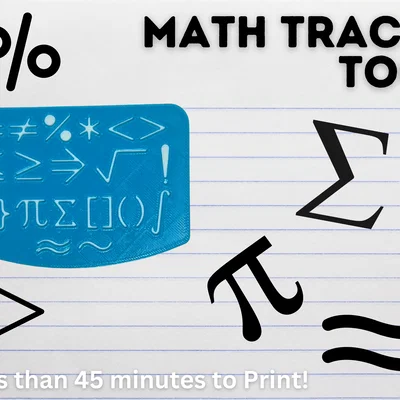 Dụng Cụ Tô Viền Ký Hiệu Toán Học (Math Symbols Tracer Tool)