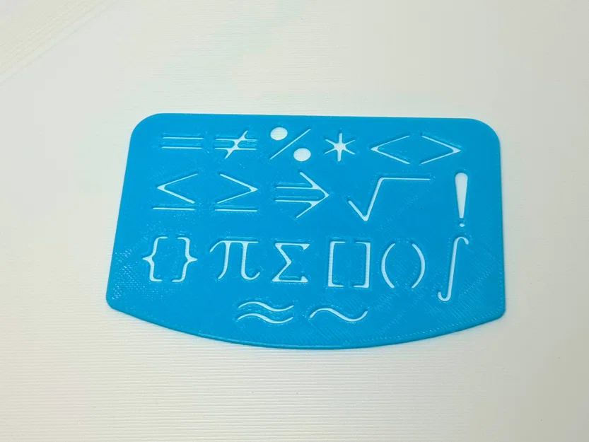 Dụng Cụ Tô Viền Ký Hiệu Toán Học (Math Symbols Tracer Tool) - Image 3