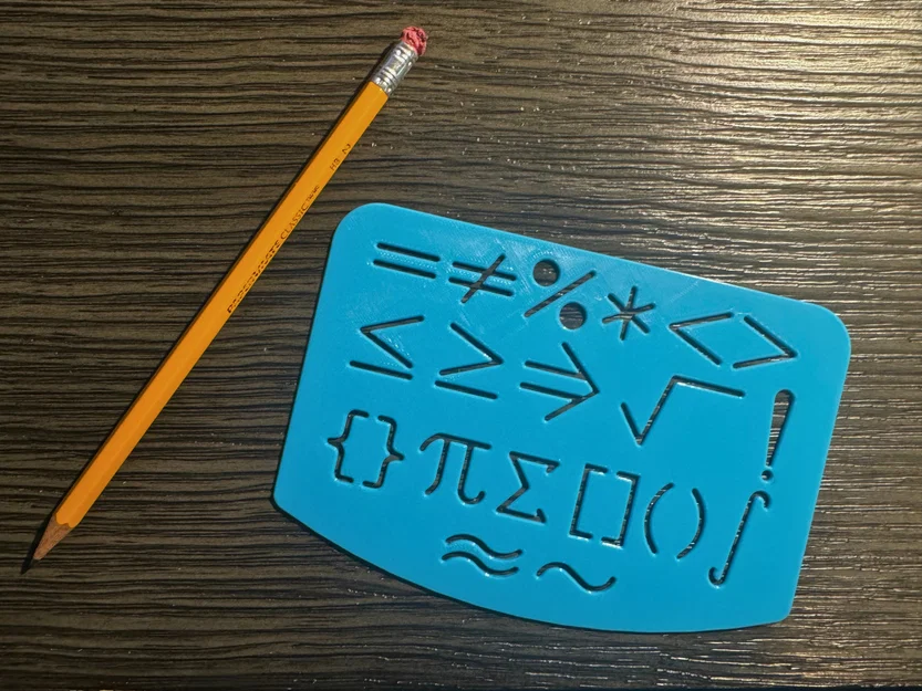 Dụng Cụ Tô Viền Ký Hiệu Toán Học (Math Symbols Tracer Tool) - Image 4