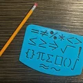 Dụng Cụ Tô Viền Ký Hiệu Toán Học (Math Symbols Tracer Tool) - Thumbnail 4