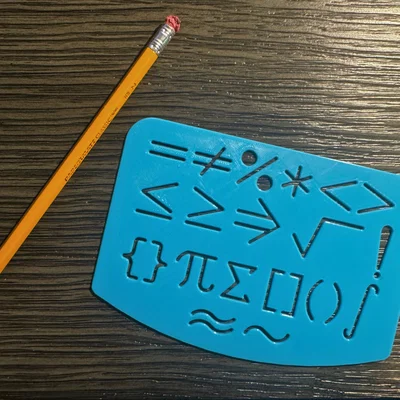 Dụng Cụ Tô Viền Ký Hiệu Toán Học (Math Symbols Tracer Tool)