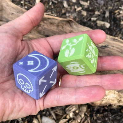 Xúc xắc Săn Kho Báu Thiên Nhiên (Nature Scavenger Hunt Dice)