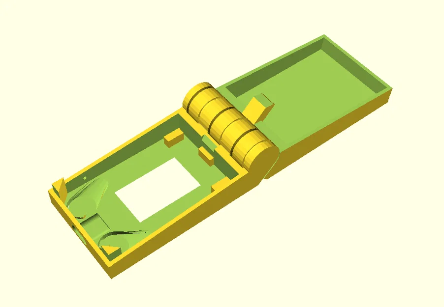 Vỏ TTGO (ttgo case) in liền khối (print-in-place) có khớp - Image 1