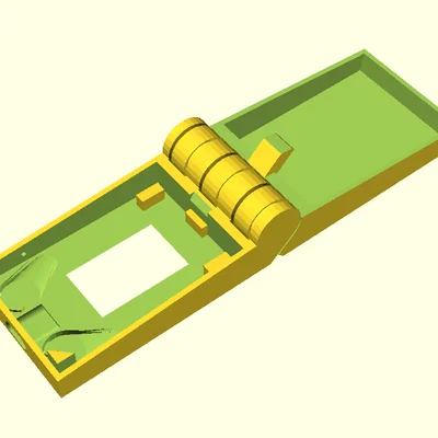 Vỏ TTGO (ttgo case) in liền khối (print-in-place) có khớp