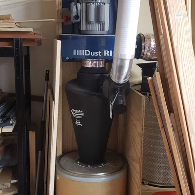 Adapter hút bụi nối wye Dust Right sang outlet Super Dust Deputy